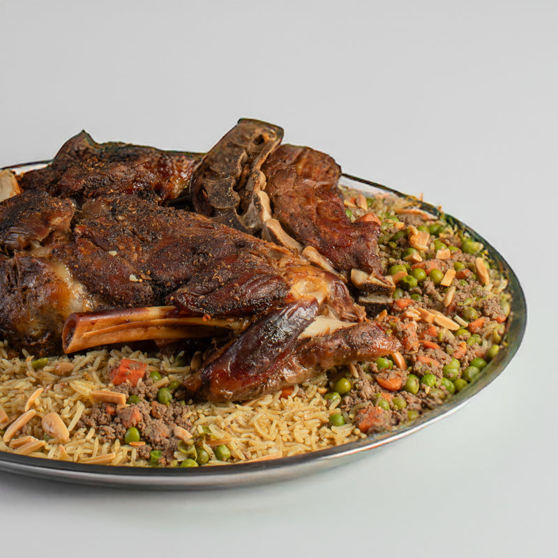 Lamb Shoulder with Rice ضلعة