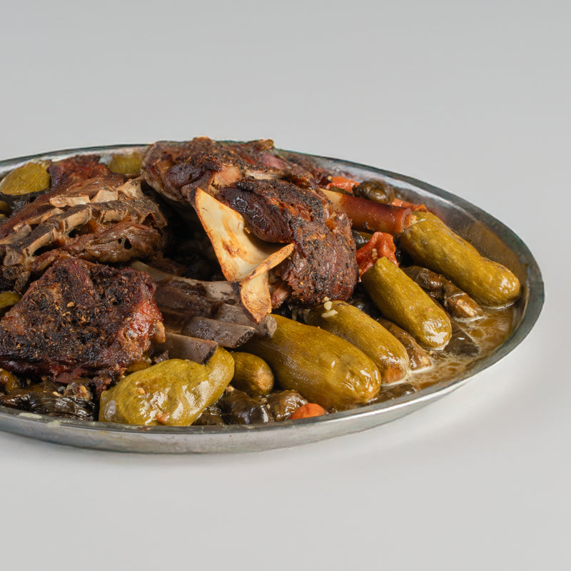 Lamb Shoulder with Warak & Koosa