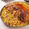 عزيمة Lamb Shoulder & Maftoul with Chicken